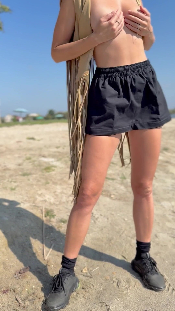 Sonya Pretty: Minha caminhada nua improvisada