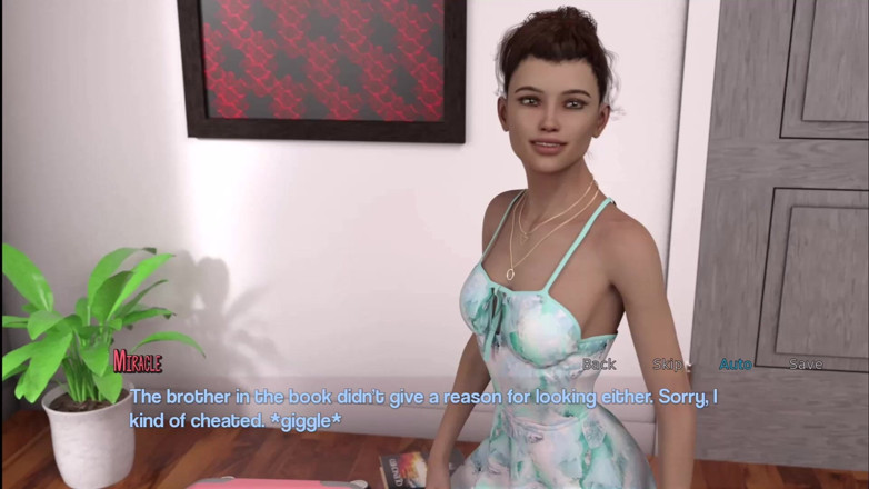 Johannes Gaming: Photo parfaite n° 5, Miracle m'a encore montré sa culotte.