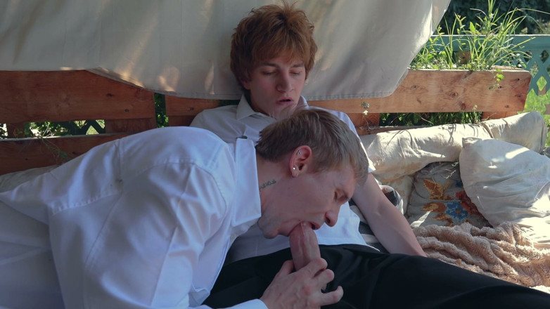 Max Gen: Two College Students Suck Each Other Outside Then One Fucks...