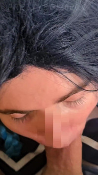 Slutty Venti Sucks Fat Cock and Gets Hot Load Into Mouth - Prettyboi2000x