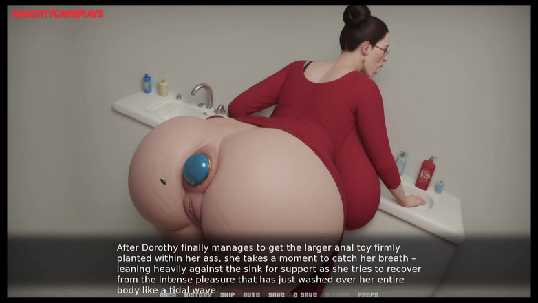 Naughty gameplays: 60-jährige GILF breite hüften bbw liebt es, ihre anallöcher hart...