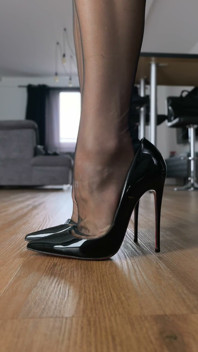 Meine Schwarzen High Heels