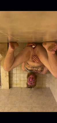 Blk Mailed Into Pissing on Face an Absin Self for Master