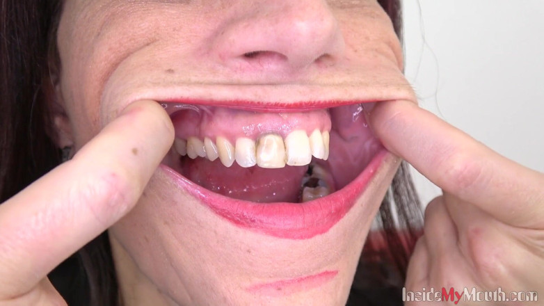 Inside My Mouth: Munfetischklipp med Ali Bordeaux Fullhd - Inuti min mun
