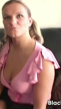 Cute White Teen Candice Sucks & Fucks a Black Dick