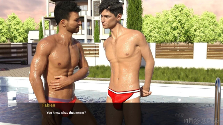 Future man: Más de 18 mathew dando paja a su amigo gay