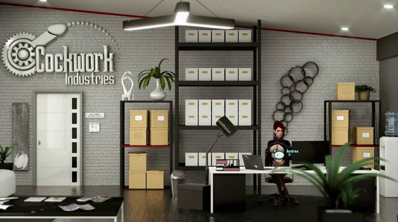 Cumming Gaming: Cockwork Industries [Hentai SFM game] ,ep.11 - Twerking ebony girl with a pink...