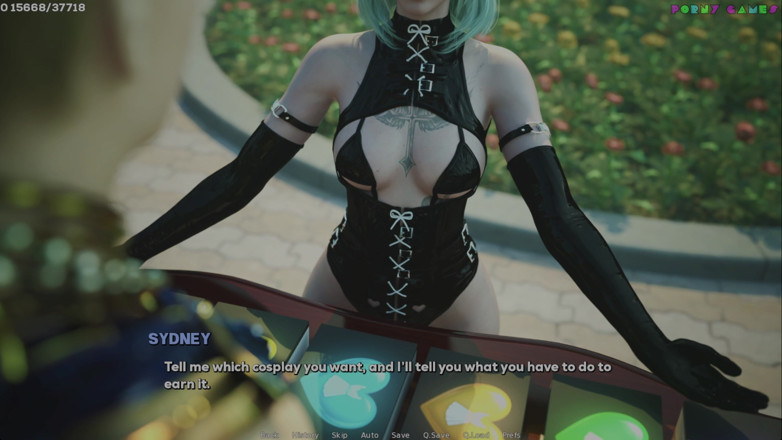 Porny Games: Stíny touhy od Shamandev - Cosplay akce na vysoké škole, masturbace v...
