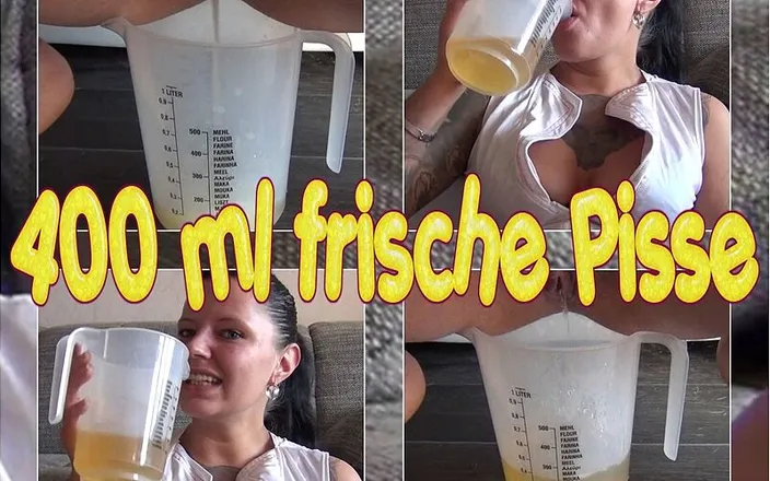 Sinika Skara: Pee pure - 400 ml fresh piss for me