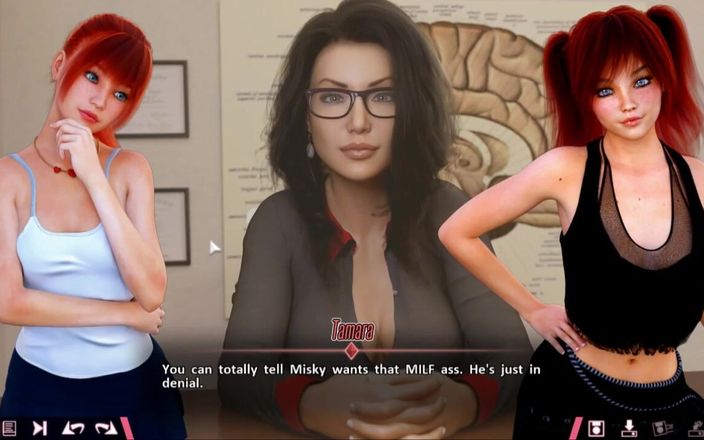 Miss Kitty 2K: 双重作业 第3集 - 第14部分 - 私人谈话