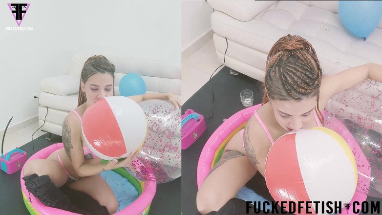 Fucked fetish: 2cams+ Pop High Hells 12"18" पूल