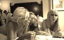 Nikkibenz: Nikki Benz 3 горячие блондинки на кровати
