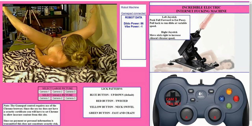 Robot Love: Debbie fait l'incroyable machine à baiser sur Internet