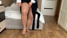 Helped My Stepmother Choose Tights