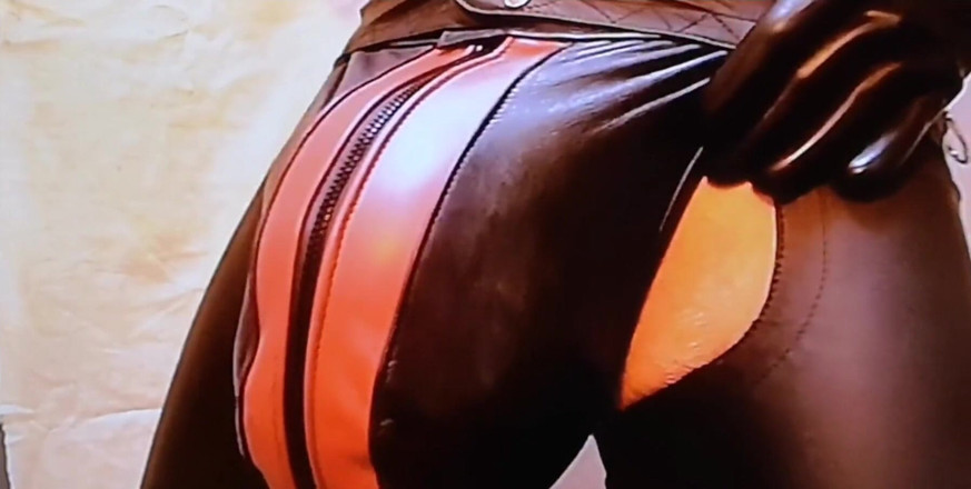 Monster_Meat_: Leather jock bulge
