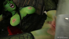 Adventures In Pornland: Ne Čaroděj of Oz XXX - S6 - Brandy Aniston, DickChibbler, parodie Halloween-cosplay šukání