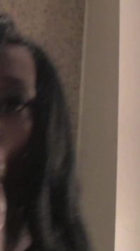 Big Ass Ebony Babe Is Toying Her Wet Cunt in The Bathroom