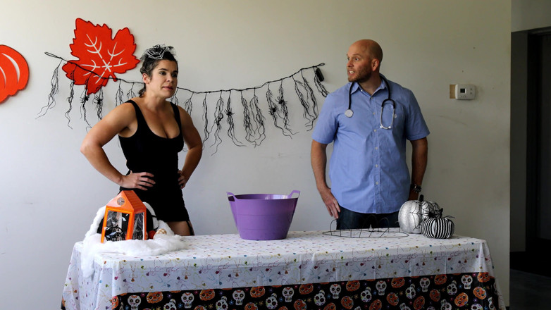 Sammi Starfish: Halloweenská párty na klinice spermatu