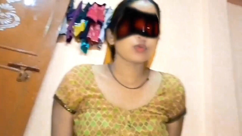 Janvi bhabhi 69: Detailní záběr na cowgirl tvrdé šukání sexuálního videa čerstvě vdaného páru, hindské...