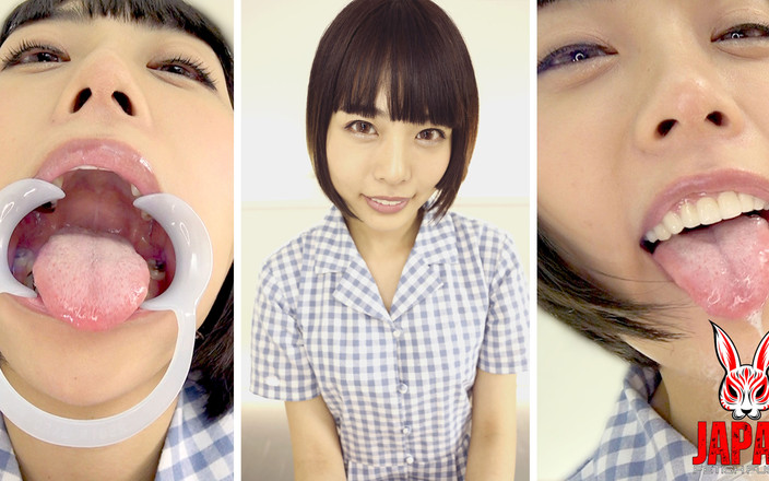 Japan Fetish Fusion: Yua Nanami gura este umedă și largă, limba ei picurare - Ea...