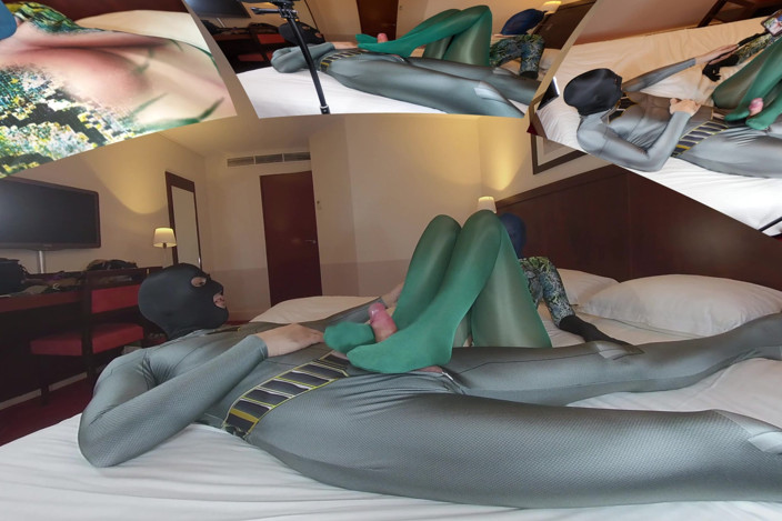 Nylon Xtreme VR: VR 180 3D Footjob for Nora Fox