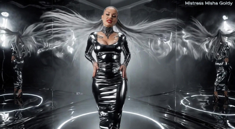 Goddess Misha Goldy: Total Darkness Goon Session