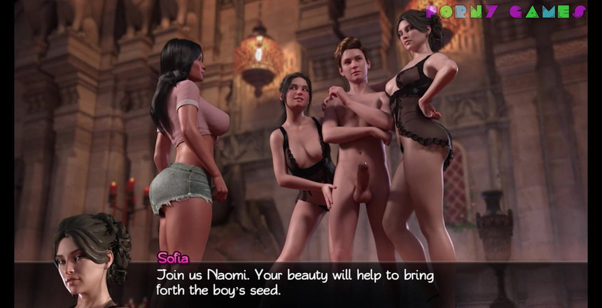 Porny Games: Сокровище Нади v83051 - осеменение двух крош одновременно (3)