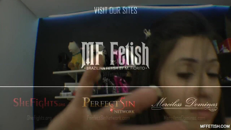 MF Fetish: Dominatrix Anelly feeds her slave