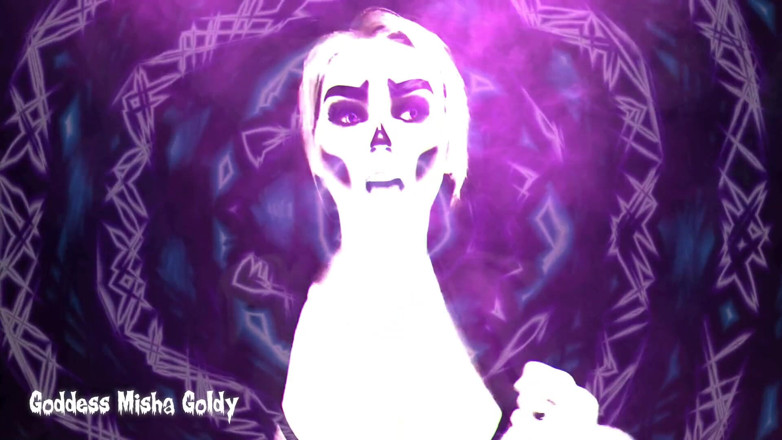 Goddess Misha Goldy: Mijn donkere krachten zullen je drang om zich af te...