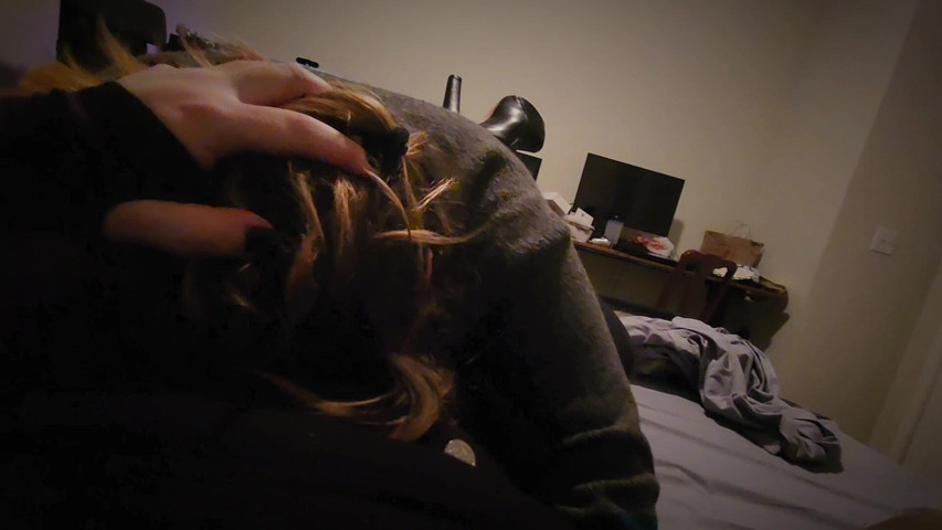 Goth Trans Girl Dominating Her Wife and Making Her on Cock. (Gothicc Greya)