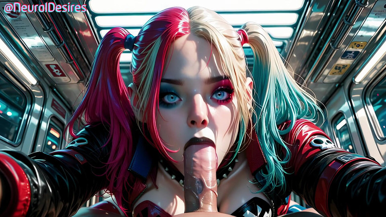 NeuralDesires: La Petitepre De Crime Coquine De Harley Quinn - Ai-generated