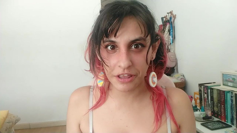 Ms Candy Bunny: Silly Bimbo Slut Steals Your Cum! - Ahegao &amp; Spit