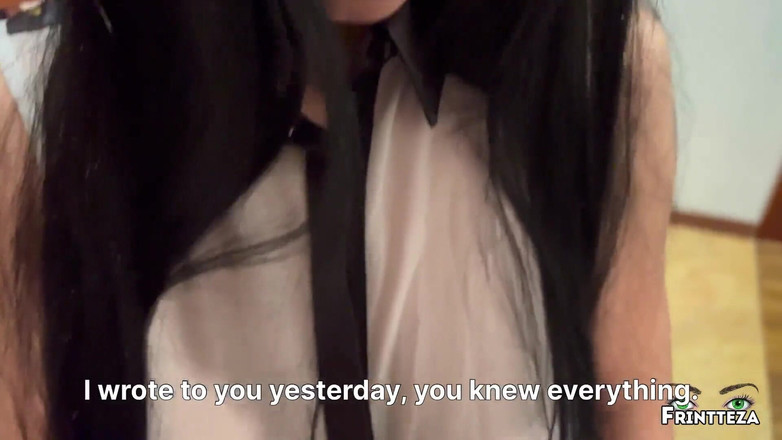 Frintteza: Dzień - 8 macocha odwiedziła pasierba, aby go przelecieć. Brudna rozmowa