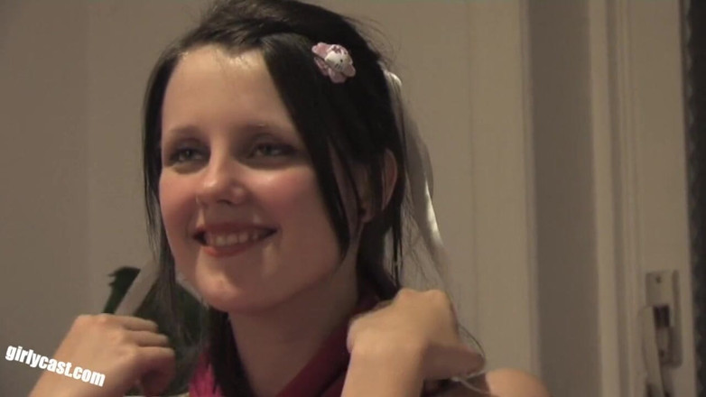 Girlycast: Sweet teen Jennin Photoshoot - Uncut