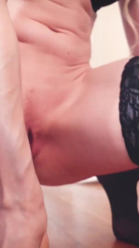 Footjob Nilon Panas & Naik Dildo Saya