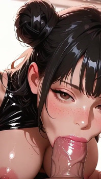 Fofa menina desleixada boquete Anime Hentai