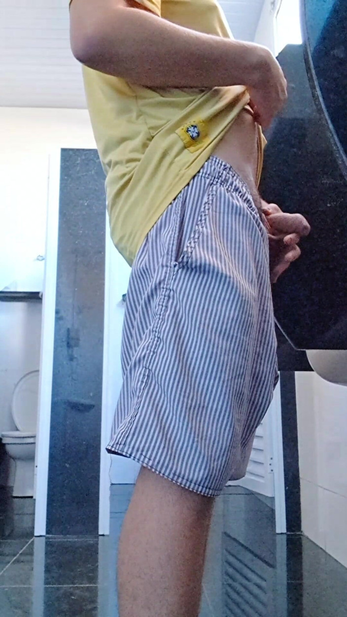 Marcosninfo: I Was Alone in the Store's Bathroom and Urinated a...