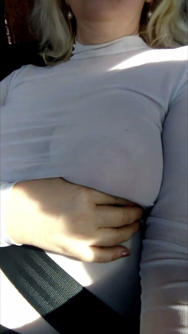 StrongSrg: Teasing Drivers 6 - Flashing Big Boobs in Travel