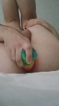 Sissy Slut Fucks Her Tight Hole
