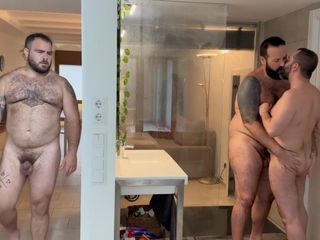 BTrucker77: Roommates S Hot Threeway!