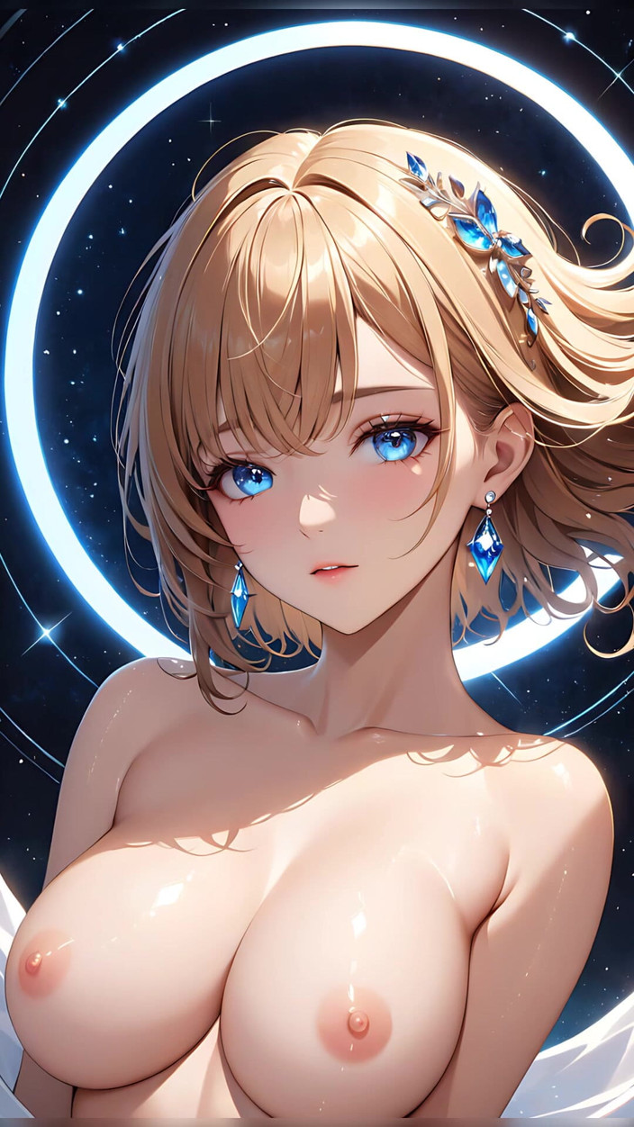 LustRender: Dreamlight Gazy: krásná mladá žena se svítícíma očima