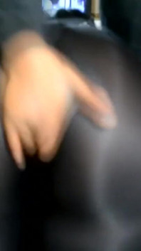 Fingering Dirty Diana pussy from behind