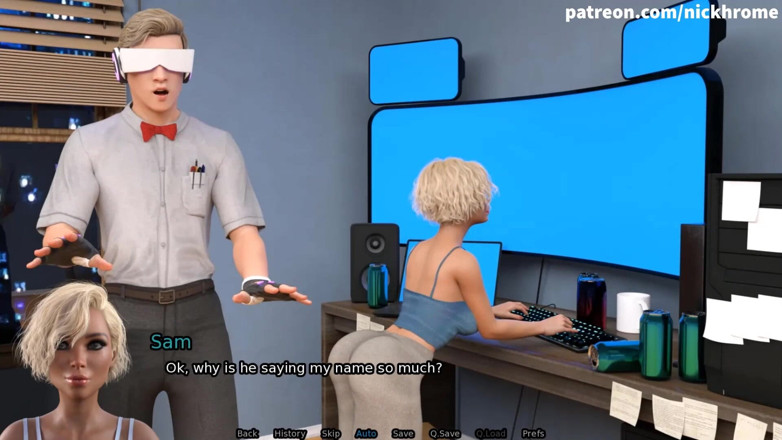 Visual Novels: Sexbot 44 - sanal gerçeklik mi değil mi?