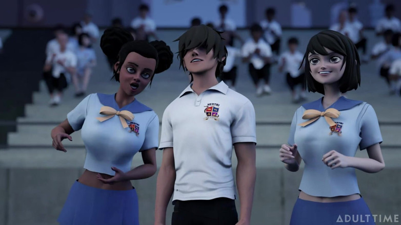 Hentai Sex School: Hentai, 2e semestre, partie 5 - athlétisme