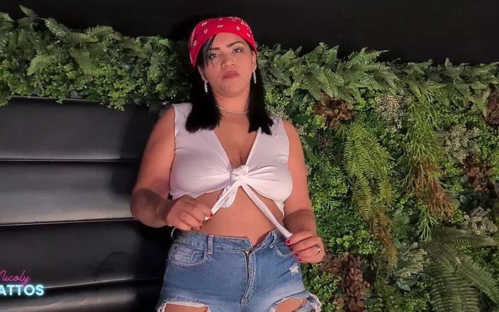 Nicoly Mattos: Nicoly Mattos: motelde ıslak solo fışkırtma orgazmı! Sürtük yüzüme boşal