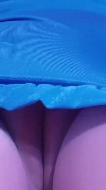 Whats Under Blue Skirt? (PaintedRose) Whats Under Blue Skirt? (PaintedRose)
