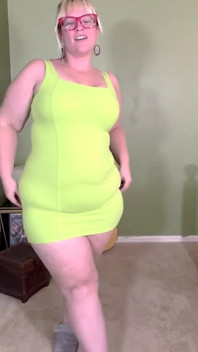 BBW Twerking arsch in deinem gesicht streicheln deinen schwanz und kommt auf ihren countdown