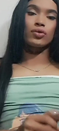 Trans Girl Masturbates Lots of Milk