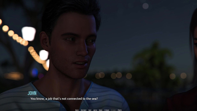 3D Cartoon Porn: Domino Beach 2: la fatídica caminata nocturna de Jhon con Emily