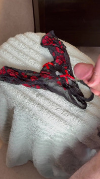 Cum on Wife’s Panties 11